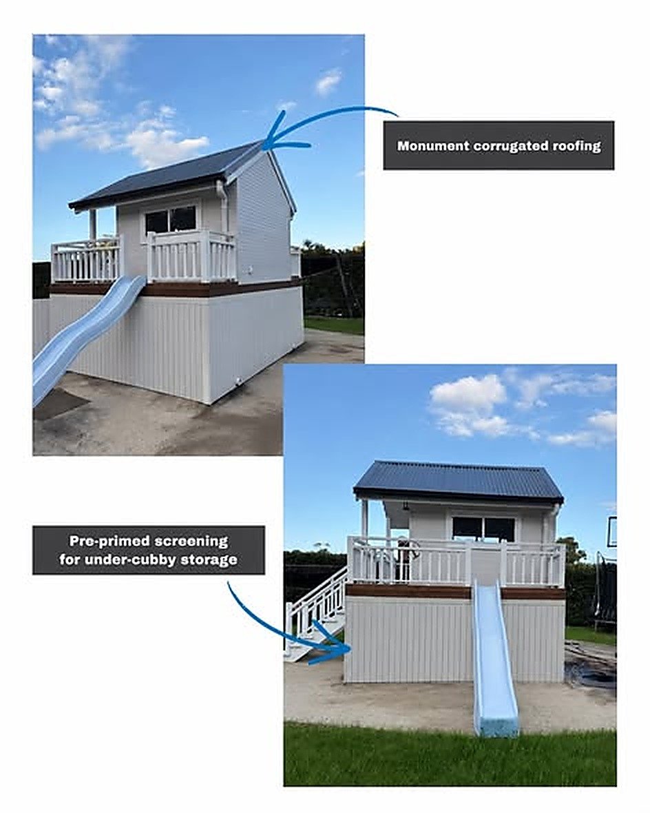Colorbond Monument Roof and Under-Deck Screening